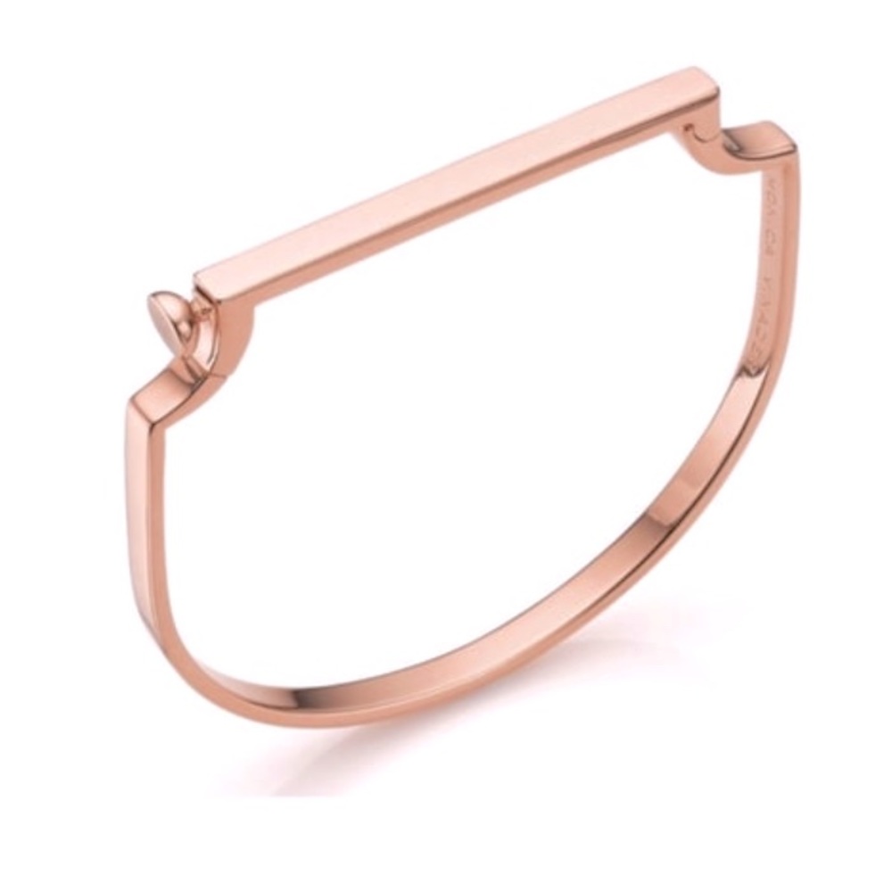 Monika Vinader Signature Thin Bangle Bracelet